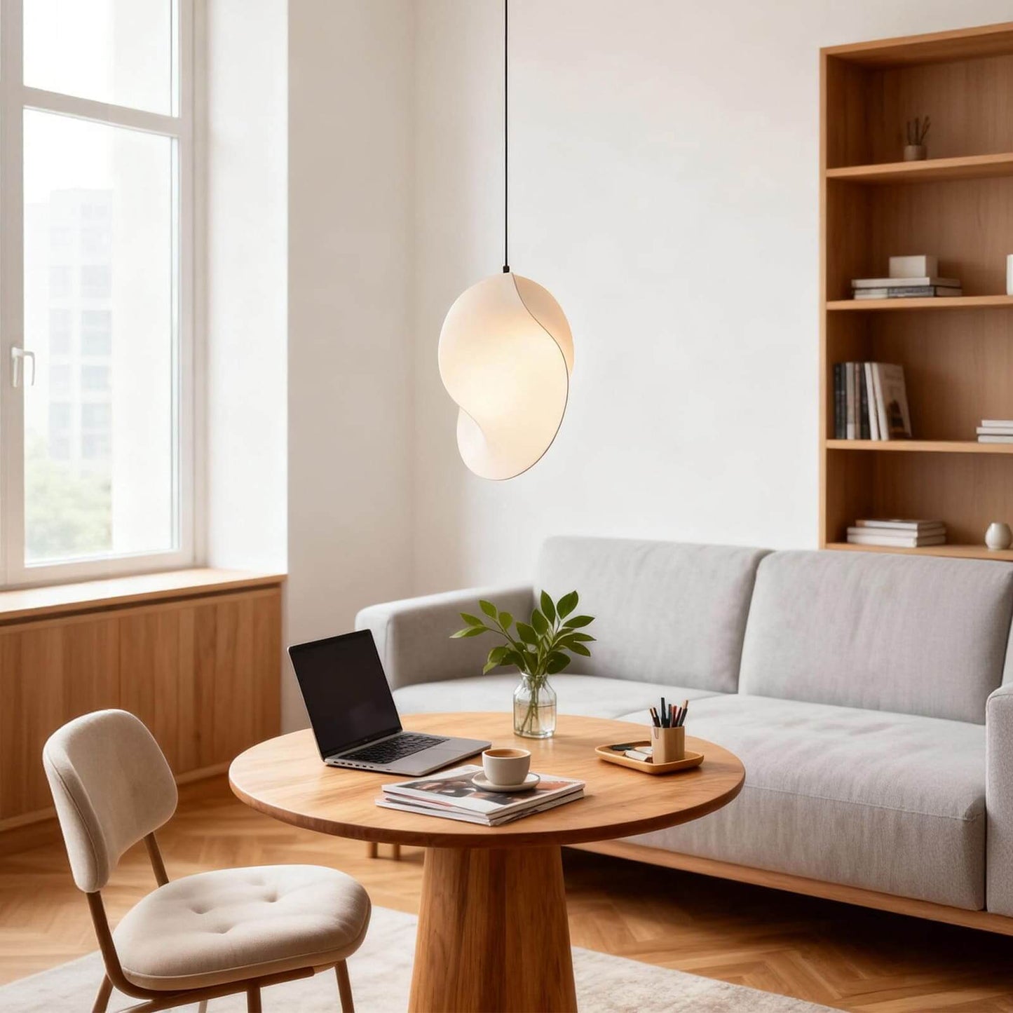 Darlio Pendant Light – Modern Hanging Light for Drawing Room