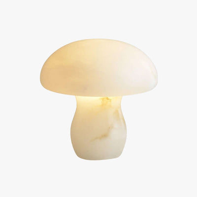 Dorqi Mushroom Table Lamp – Cute Alabaster Table Light