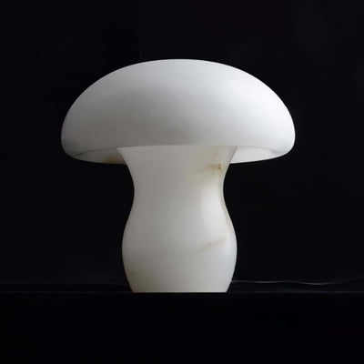 Dorqi Mushroom Table Lamp – Cute Alabaster Table Light