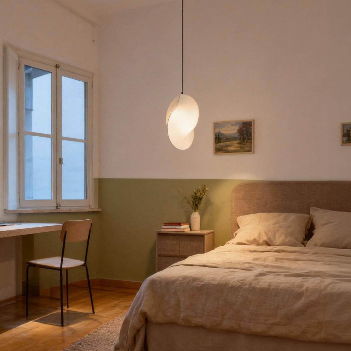 Darlio Pendant Light – Modern Hanging Light for Drawing Room