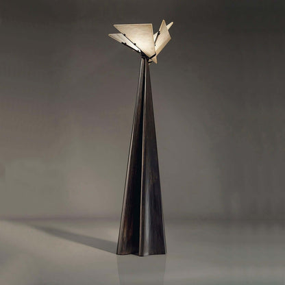 Lirona Floor Lamp - Elegant Alabaster Art Deco Floor Lamp
