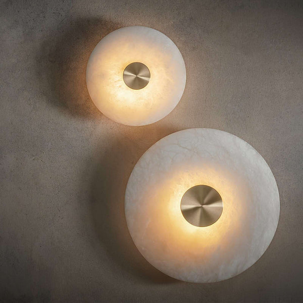 Lunvi Wall Sconce – Alabaster Sconce for Modern Spaces