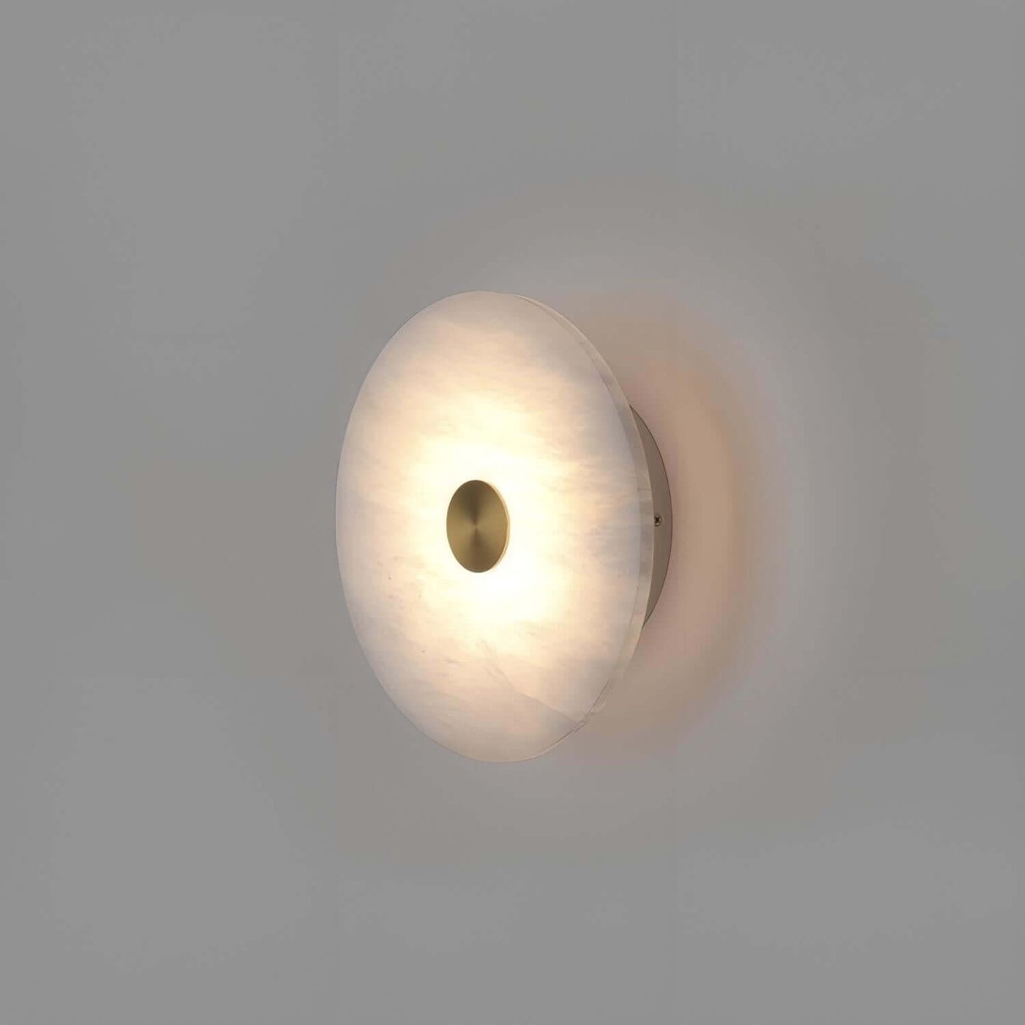 Lunvi Wall Sconce – Alabaster Sconce for Modern Spaces
