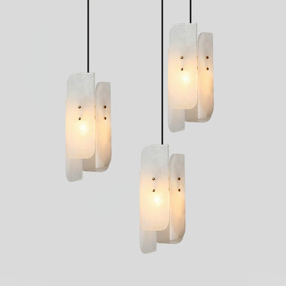 Lurex Pendant Light – Modern Bedroom Pendant Light in Brass