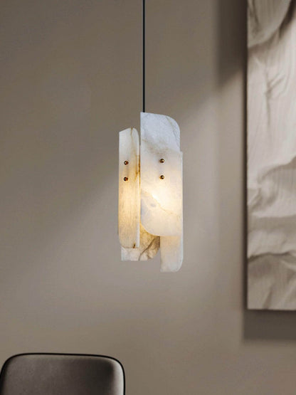 Lurex Pendant Light – Modern Bedroom Pendant Light in Brass