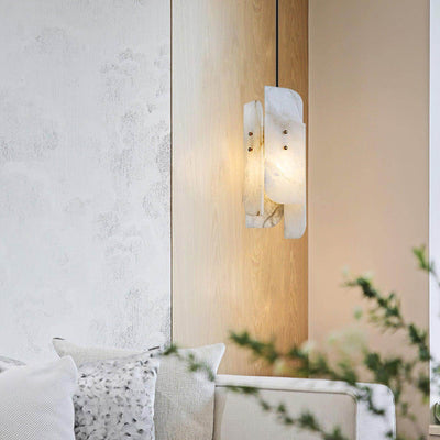 Lurex Pendant Light – Modern Bedroom Pendant Light in Brass