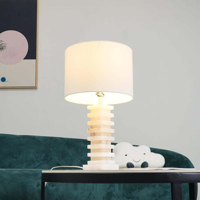 Lureza Alabaster Table Lamp – Art Deco Bedside Light