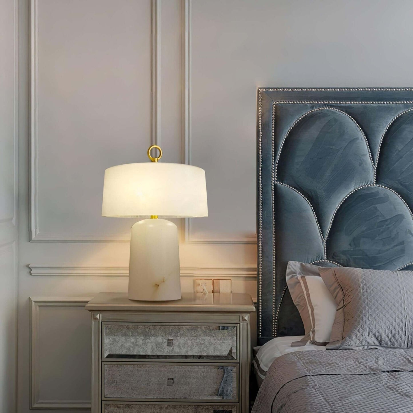 Luvri Table Lamp – Elegant Bedside Lamps, Unique Table Lamps