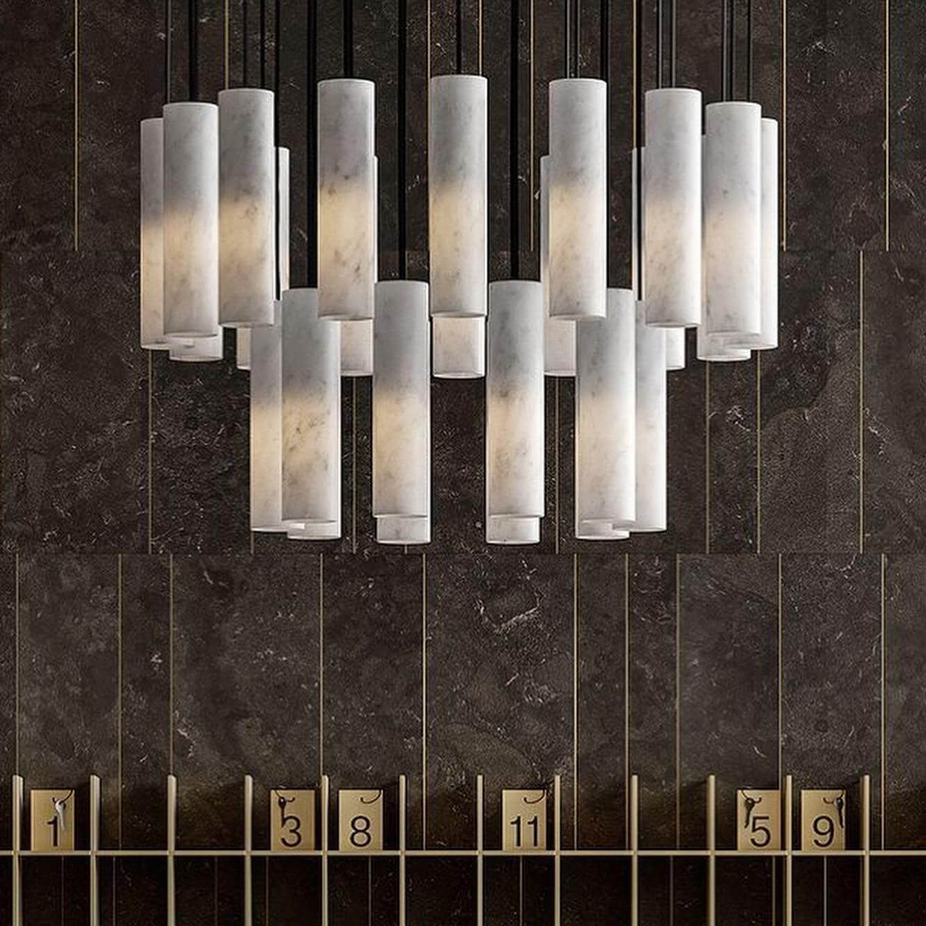 Nuvrei Pendant Light – Cluster Fixture, Funky Style