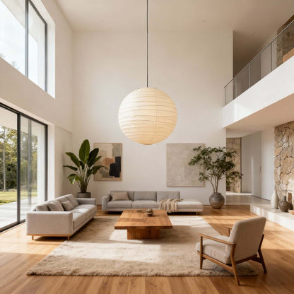 Nuvri Pendant Lamp | Living Room Pendant Light Japanese Style