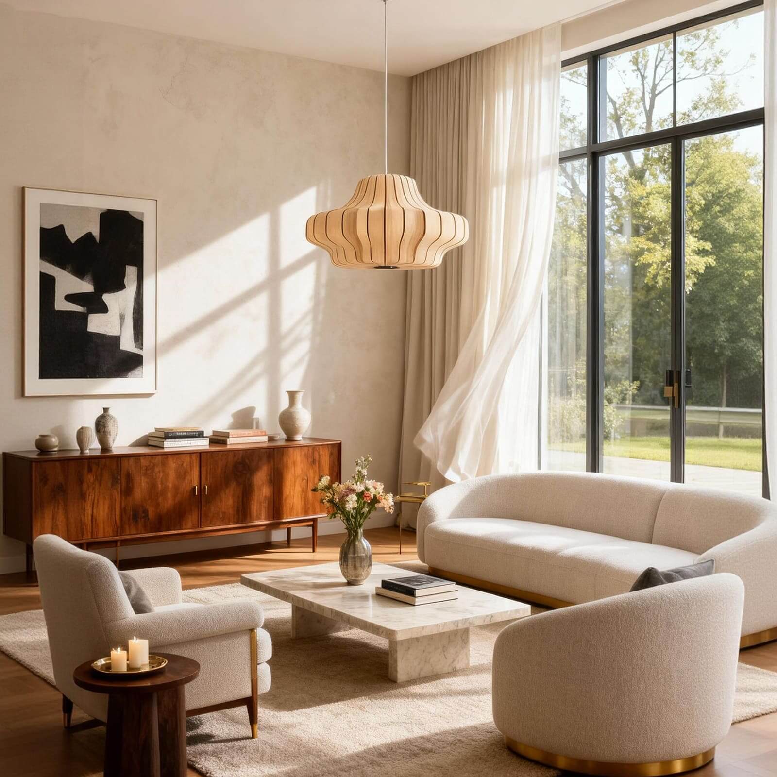 Nuvroa Pendant Lamp Modern Pendant Lighting for Dining