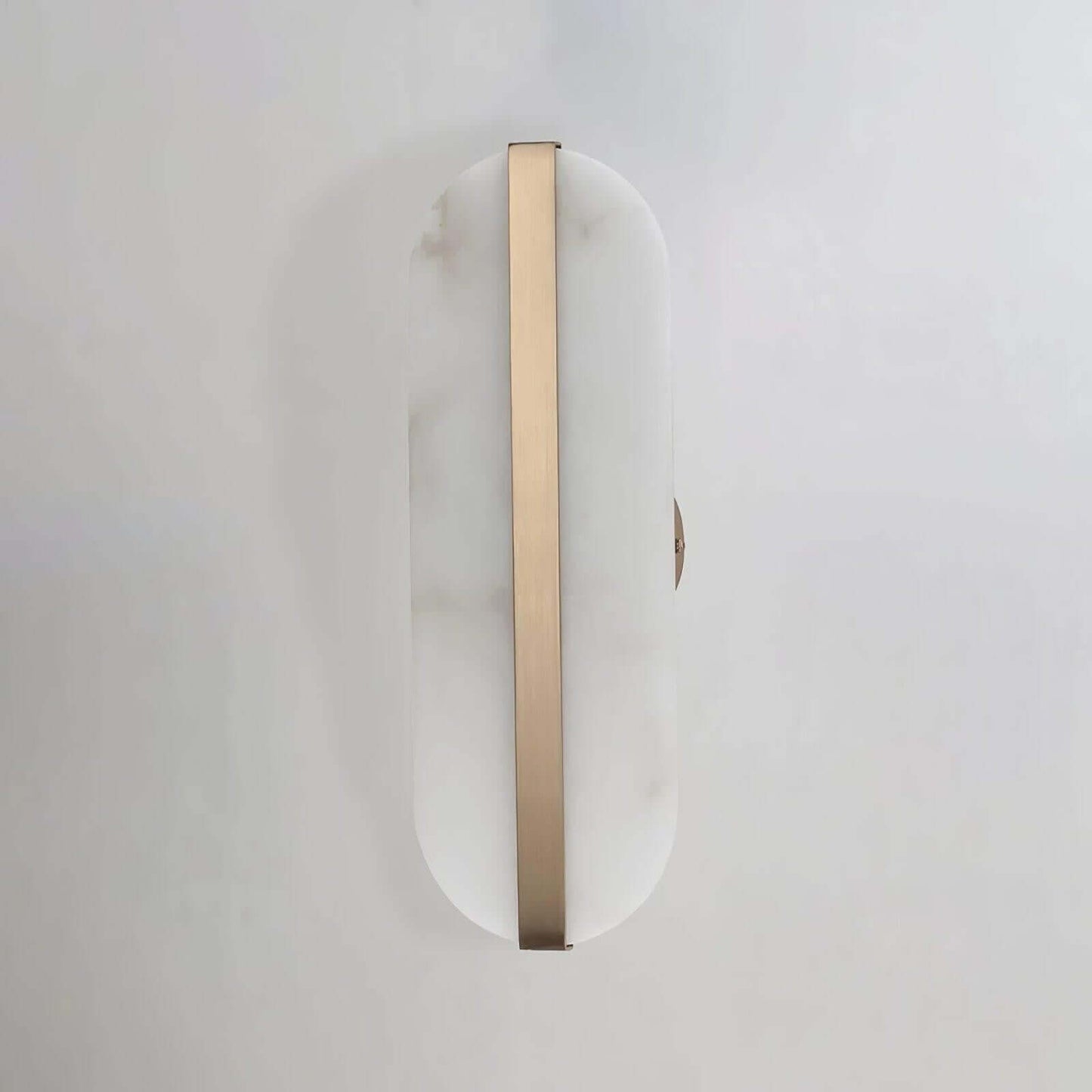 Orlen Wall Sconce – Alabaster and Brass Wall Sconce Light