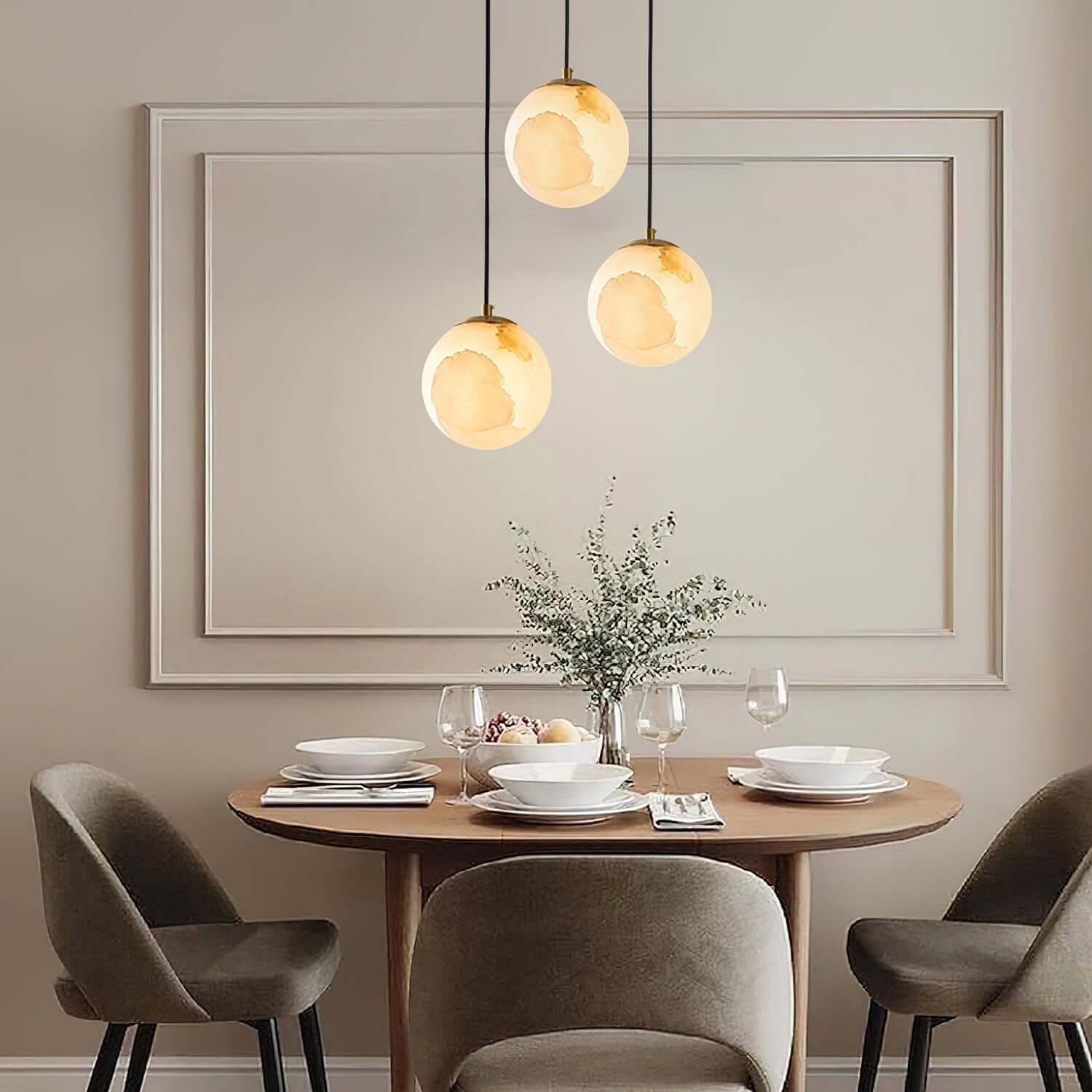 Qevol Pendant Light – Modern Hanging Pendant Lights for Bedroom