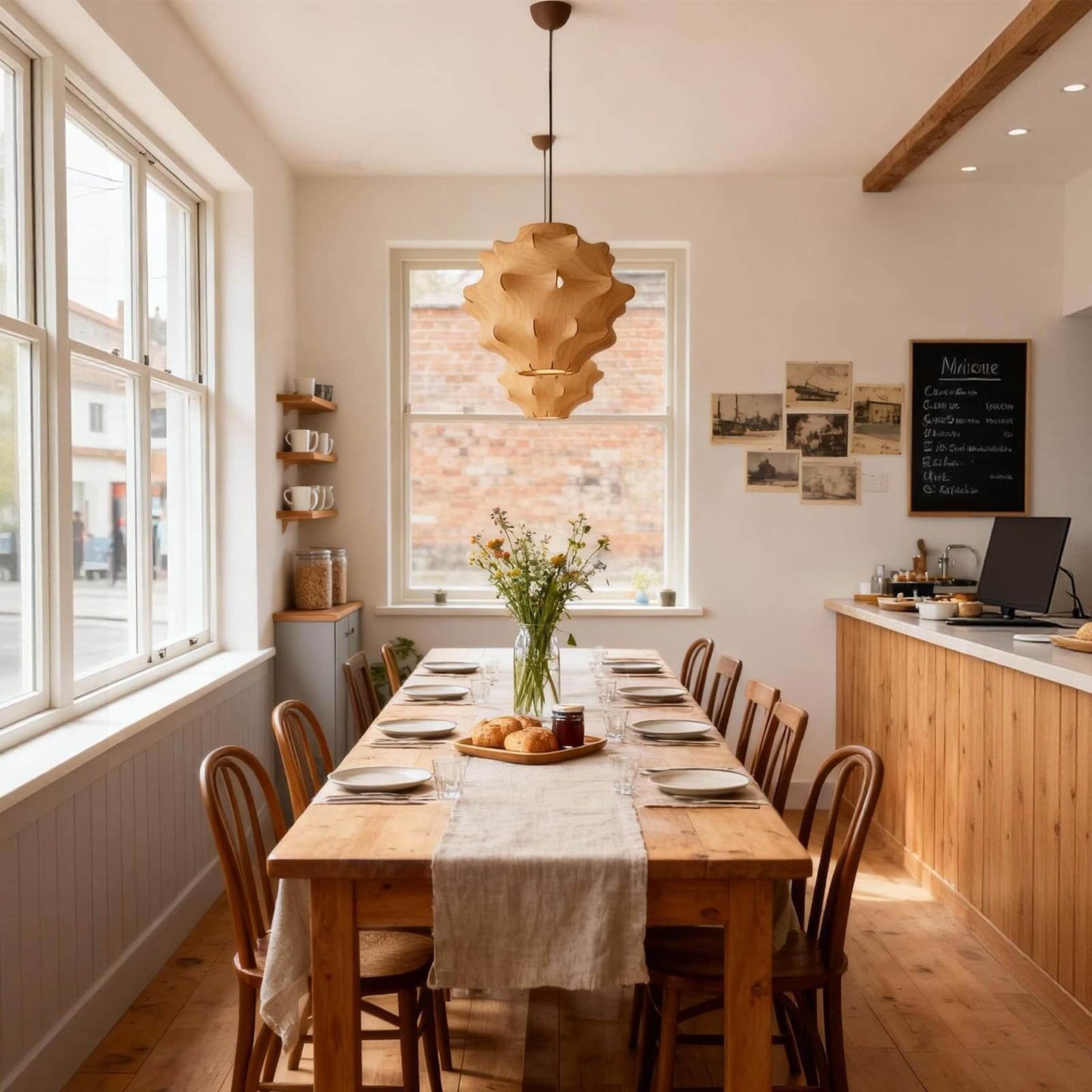 Quenlo Pendant Lamp – Modern Hanging Light for Drawing Room