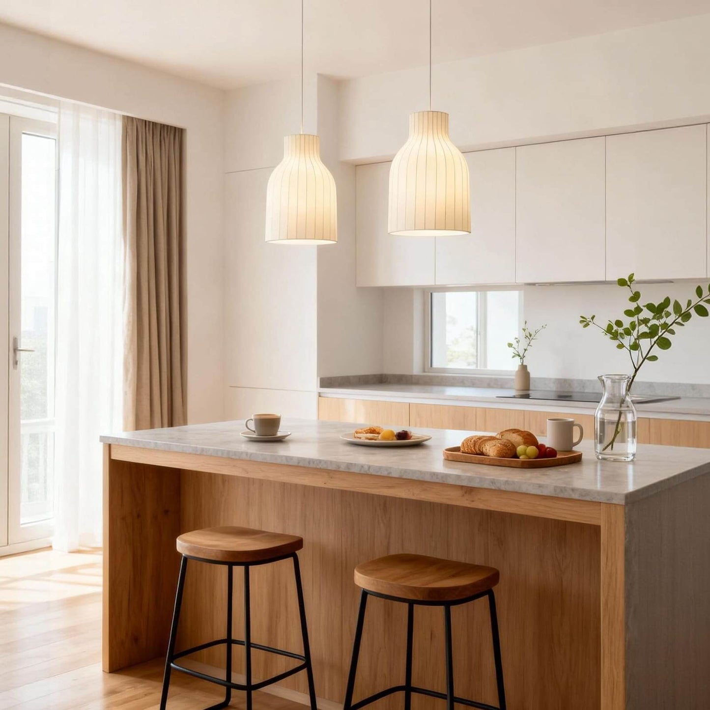 Senari Pendant Lamp – Modern Hanging Lights for Drawing Room