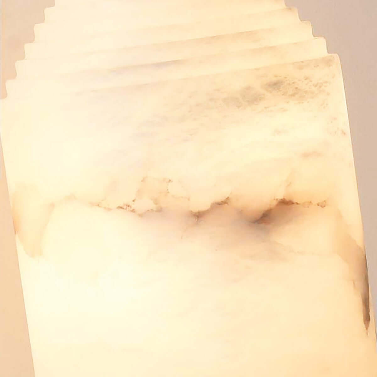 Senvor Table Lamp – Sculptural Alabaster Nightstand Lamps
