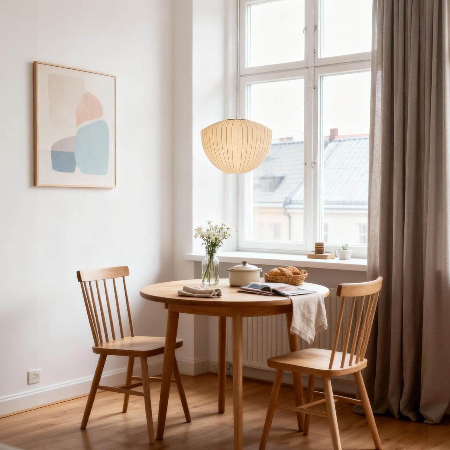 Talvia Pendant Light – Modern Hanging Light for Drawing Room