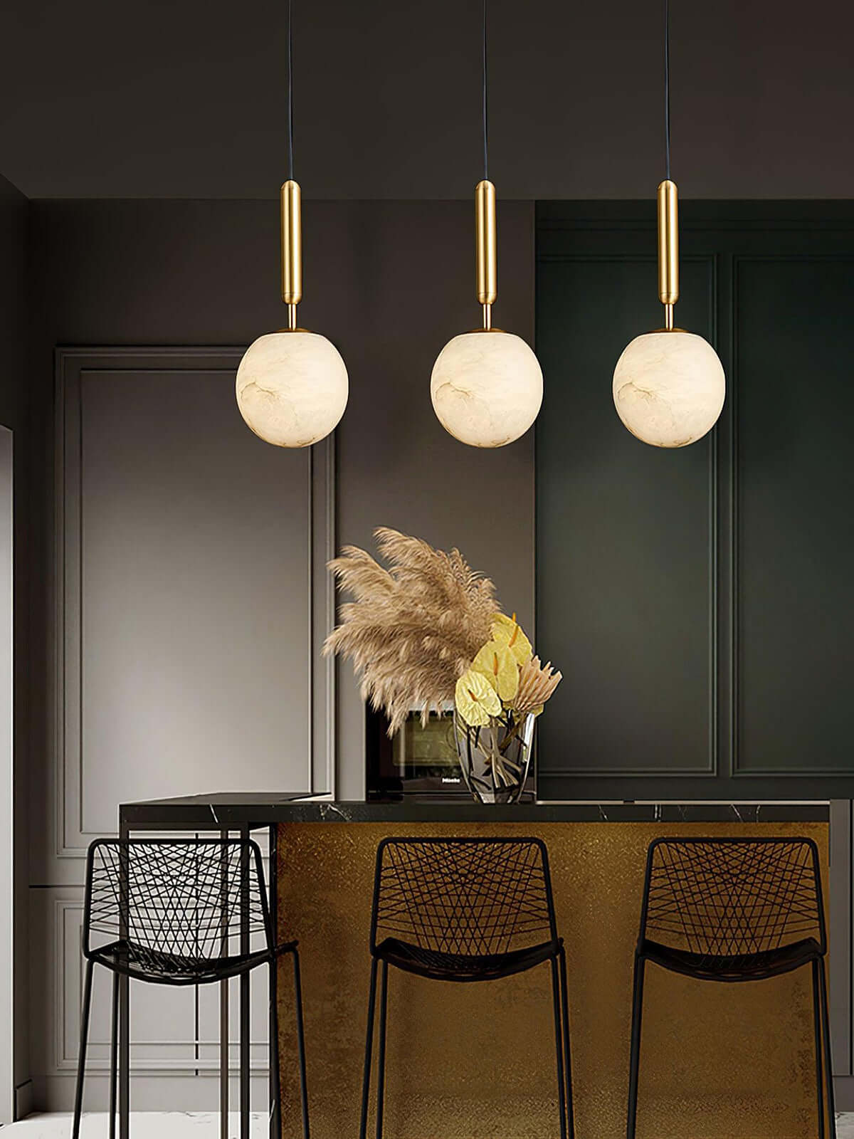 Velriq Pendant Light – Hanging Lights for Bedroom & Sink