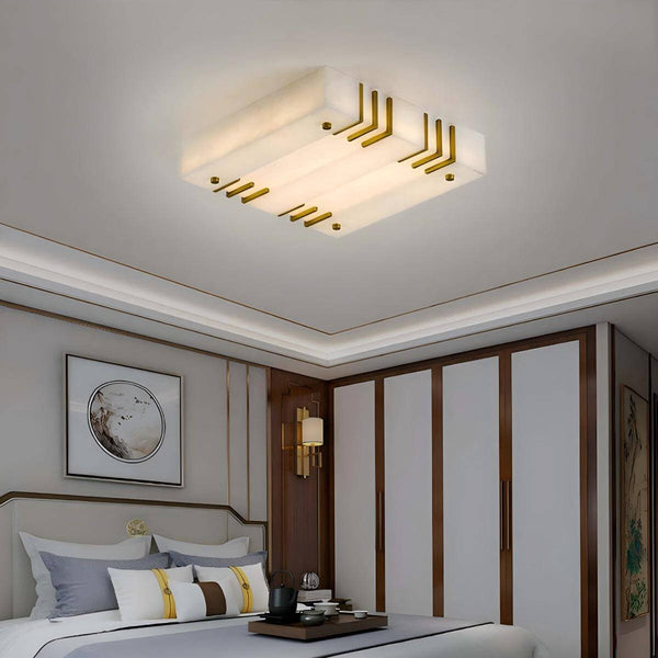 Vexilon Brass Ceiling Light Fixtures for Living Room