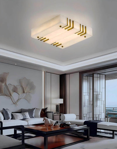 Vexilon Brass Ceiling Light Fixtures for Living Room