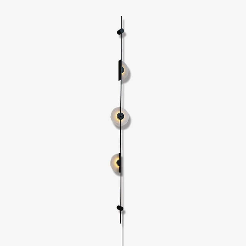 Vilun Plug Wall Sconce – Alabaster Scope, Minimalist Wall Scope