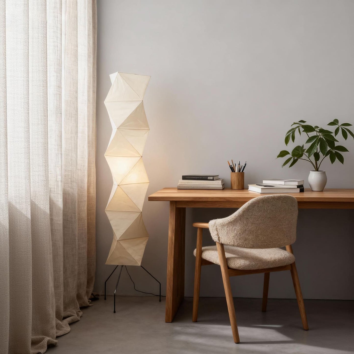 Viori Floor Lamp – Japanese Living Room Floor Light