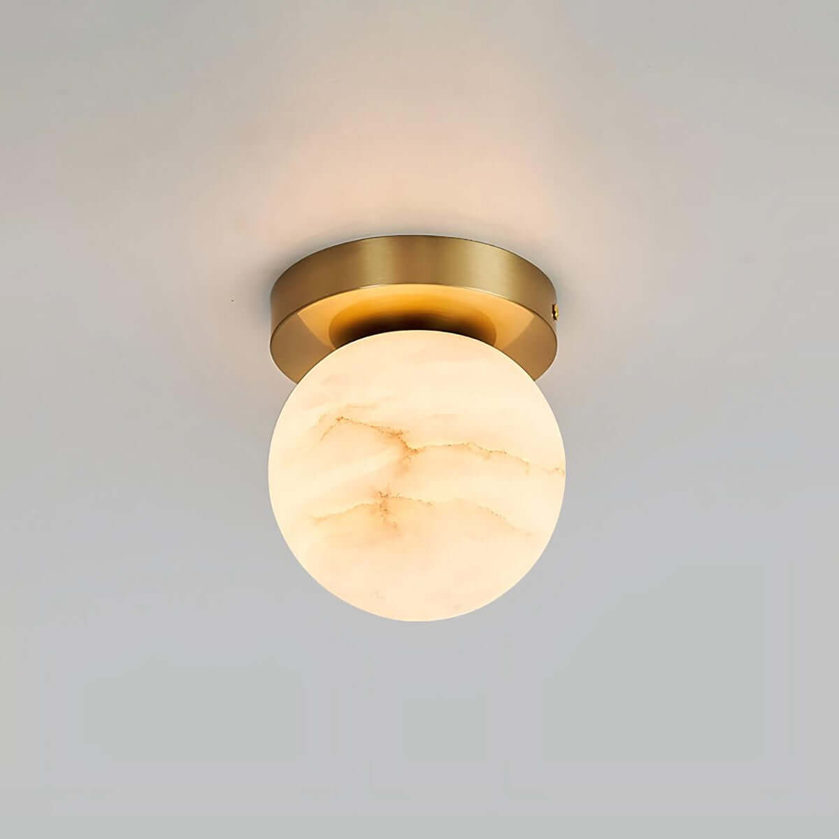 Virex Ceiling Light - Elegant Alabaster Ceiling Light
