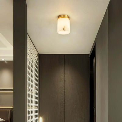 Virex Ceiling Light - Elegant Alabaster Ceiling Light