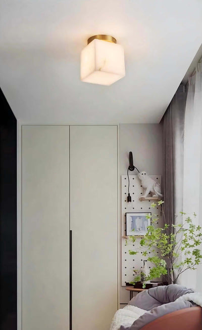 Virex Ceiling Light - Elegant Alabaster Ceiling Light