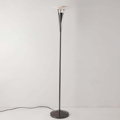 Vylara Floor Lamp - Minimalist Alabaster Corner Lamp for Living Room