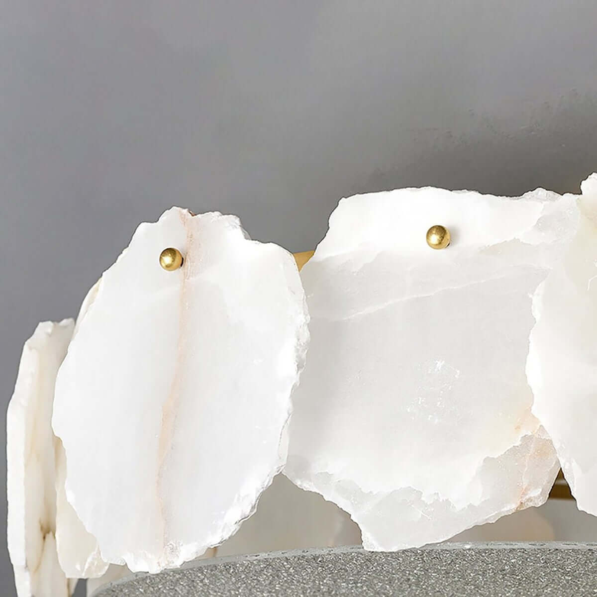 Xelora Ceiling Light | Alabaster Flush Mount for Bedrooms & More