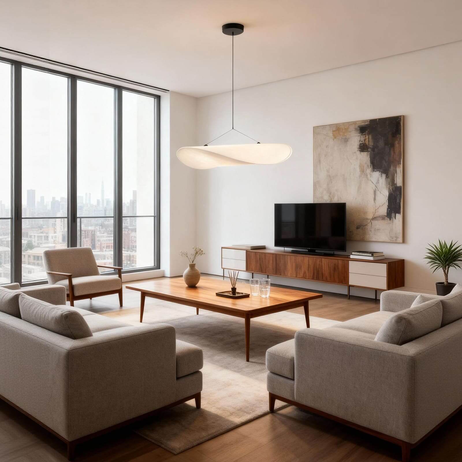 Yunari Pendant Light – Hanging Lights for Drawing Room