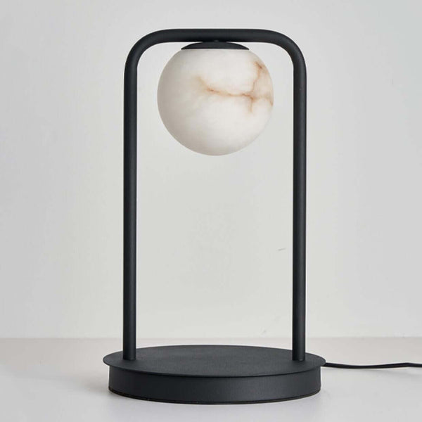 Zavro Table Lamp – Minimalist Alabaster Table Lamp Design