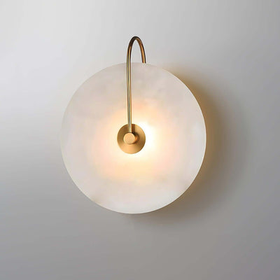 Zayro Wall Sconce – Alabaster Wall Sconce Bedside Lights