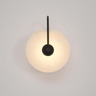 Zayro Wall Sconce – Alabaster Wall Sconce Bedside Lights