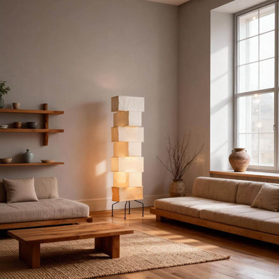 Zerli Floor Lamp – Living Room Floor Lamp Japanese Style
