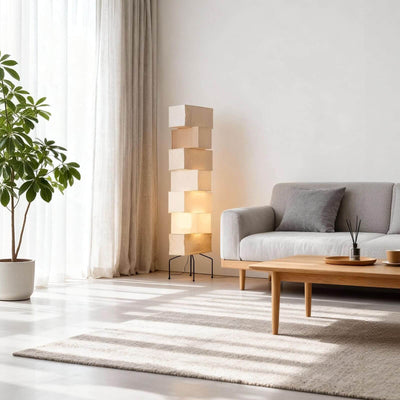Zerli Floor Lamp – Living Room Floor Lamp Japanese Style