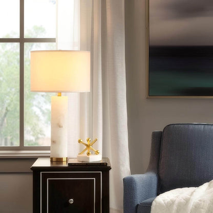 Zeytu Table Lamp – Alabaster Table Lamp, Modern Table Light
