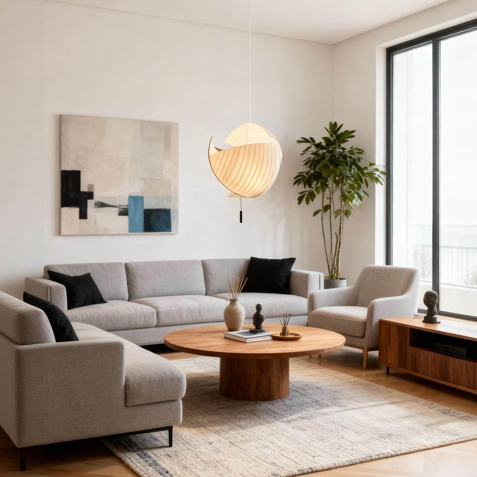 Zireno Pendant Light – Hanging Light for Drawing Room