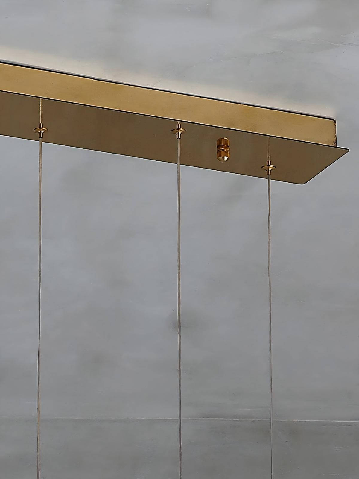 Zovrix Alabaster Chandelier – Long Great Room Lighting